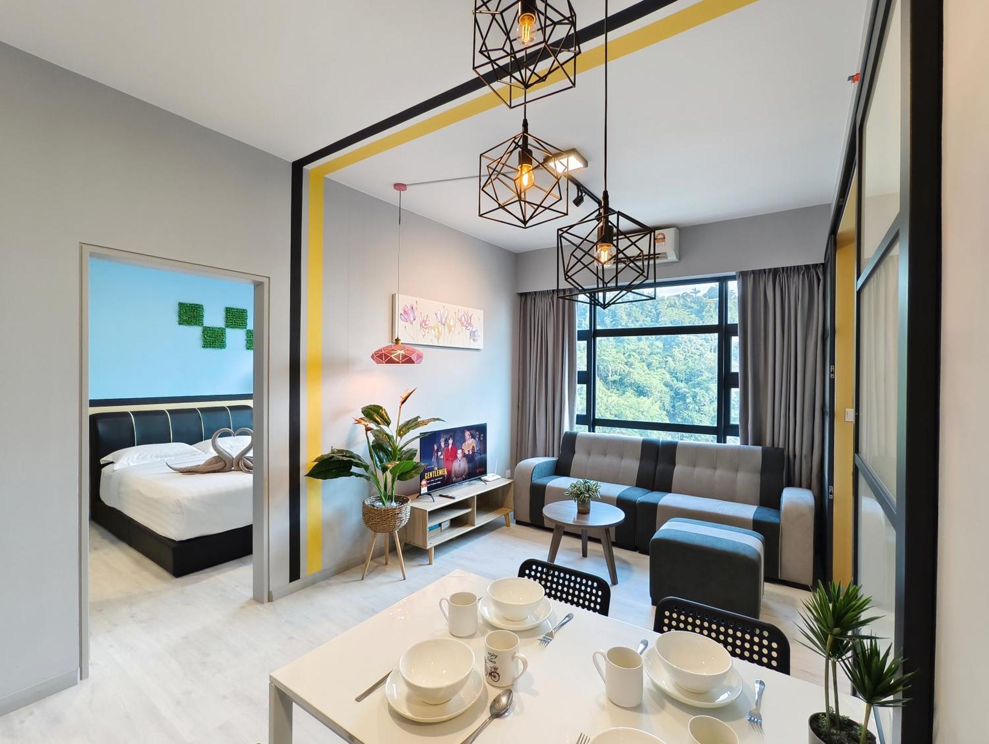 Apartemen Aj @ Jesselton Quay Kk *